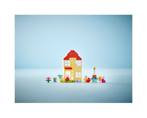 Конструктор LEGO DUPLO Peppa Pig Святковий будинок Пеппи (10433)