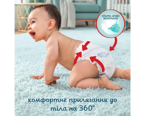 Підгузки Pampers трусики Pants Giant Розмір 6 (14-19 кг) 93 шт (8006540491010)