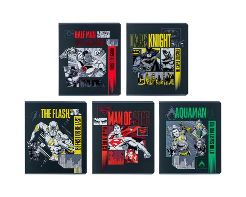 Зошит Kite DC Comics 24 аркушів, клітинка (DC24-238)