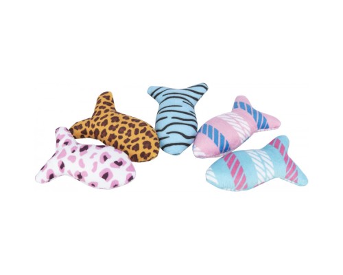 Іграшка для котів Trixie Риба з котячою м'ятою Поліестер Кольорова 8 см (4011905411170)