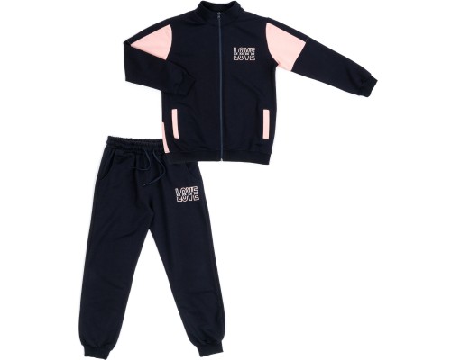 Спортивний костюм дитячий Joi LOVE (S-801-158G-black)