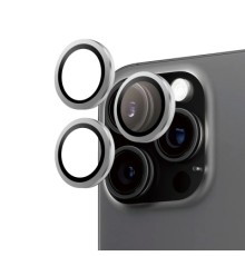 Скло захисне Armorstandart for Camera AR iPhone 16 Pro / 16 Pro Max Silver (ARM79409)