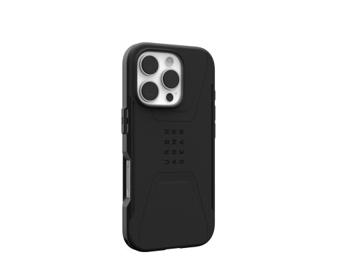 Чохол до мобільного телефона UAG iPhone 16 Pro Civilian Magsafe Black (114444114040)