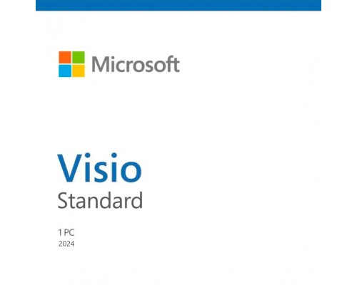 Офісний додаток Microsoft Visio Std 2024 All Lng Retail Online ESD Конверт (EP2-07167-ESD)