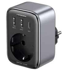 Зарядний пристрій Ugreen 3xUSB 30W Outlet Extender (2хUSB-A+USB-C) CD314 (90613)