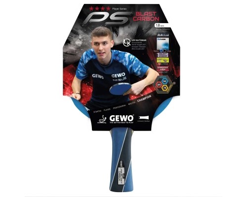 Ракетка для настільного тенісу Gewo PS Blast Carbon FL (1074000001) (931013)