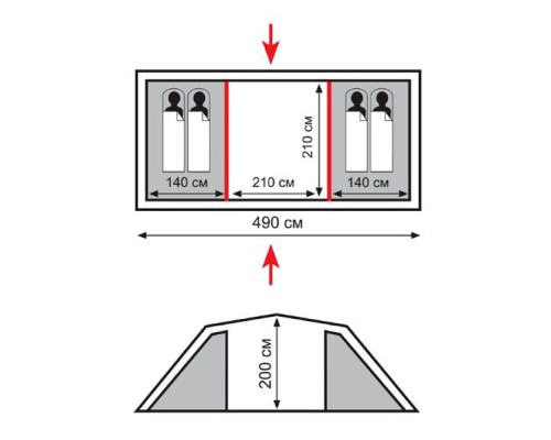 Намет Totem Hurone v2 (TTT-025)