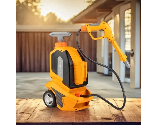 Ігровий набір Otamanko портативна автомийка на батарейках жовта (T017)