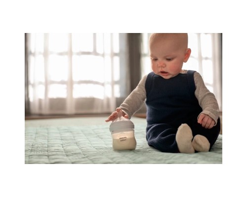 Набір для годування новонароджених Philips AVENT Natural Природний Потік пляшечка 125 мл + пустушка Ultra Air 0-6 міс (SCD837/10) Набір для годування новонароджених Philips AVENT Natural Природний Потік пляшечка 125 мл + пустушка Ultra Air 0-6 міс (SCD837/10)