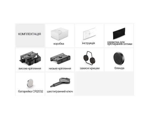 Оптичний приціл Hawke Prism Sight 6x36 сітка 5,56 BDC Dot (4200.11.98)