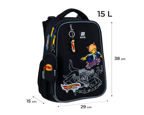 Портфель Kite Education 531 Hot Wheels Skate (HW25-531M)