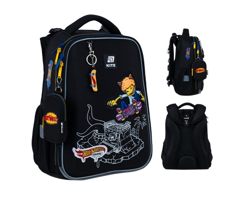 Портфель Kite Education 531 Hot Wheels Skate (HW25-531M)