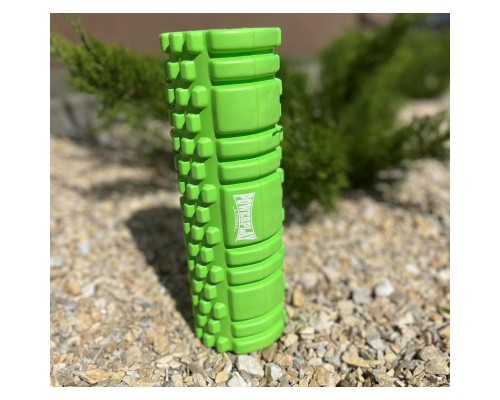 Масажний ролик PowerPlay 4342 Massage Roller 30x10см Зелений (PP_4342_Green)