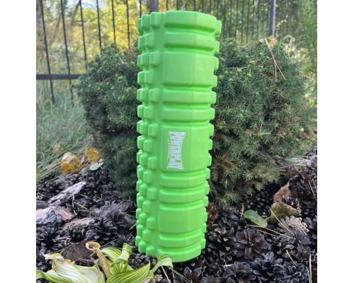Масажний ролик PowerPlay 4342 Massage Roller 30x10см Зелений (PP_4342_Green)