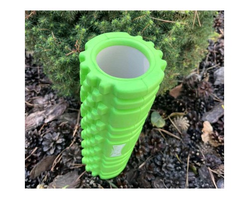 Масажний ролик PowerPlay 4342 Massage Roller 30x10см Зелений (PP_4342_Green)