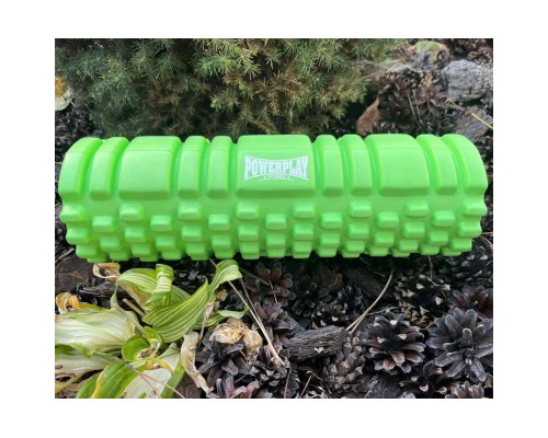 Масажний ролик PowerPlay 4342 Massage Roller 30x10см Зелений (PP_4342_Green)
