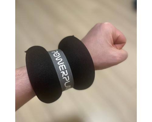 Обважнювач PowerPlay PP-4349 Ankle/Wrist Weights 0,5 х 2 шт Чорні (PP_4349_Black_0.5)