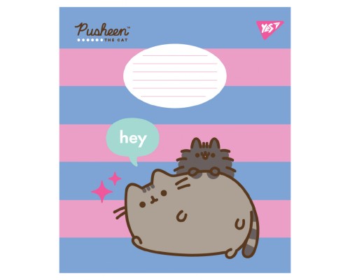 Зошит Yes Pusheen The Cat А5 12 аркушів клітинка (767612)