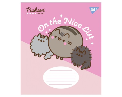 Зошит Yes Pusheen The Cat А5 12 аркушів клітинка (767612)