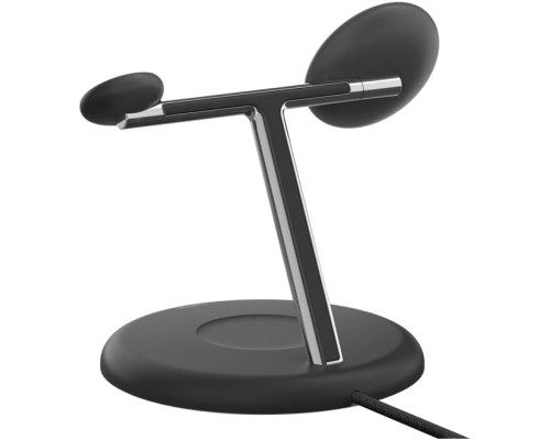 Зарядний пристрій Belkin 3in1 Magnetic Adjustable Pad Qi2 15W Black (WIZ023VFBK)