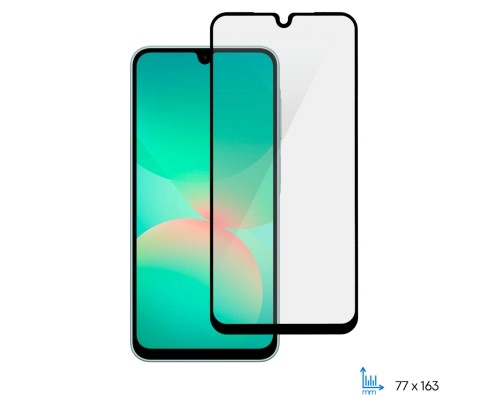 Скло захисне 2E Samsung Galaxy A26 5G (A266) 2.5D FCFG black (2E-G-A26-SMFCFG-BB)