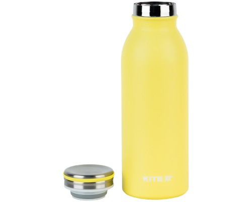 Термос Kite 450 мл жовтий (K24-1208-5)