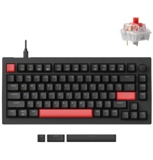 Клавіатура Lemokey Keychron X4 Red LED USB Black (X4-A1-UA)