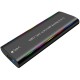 Кишеня зовнішня Dynamode M.2 SSD NVMe/SATA combo USB3.2 GEN2 Type-C aluminium black (DM-CAD-SSD10)