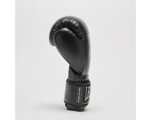 Боксерські рукавички Leone GN383 Thunder Black 10 унцій (GN383_Black_10oz)