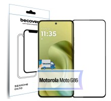Скло захисне BeCover Motorola Moto G86 Black (713727)