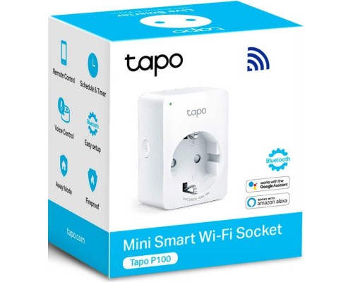 Розумна розетка TP-Link Tapo P100M N300 BT 10A (TAPO-P100M)