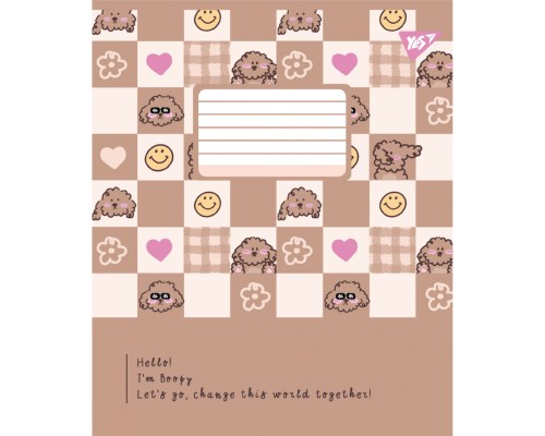 Зошит Yes Hello Puppy А5 24 аркушів лінія (767811)