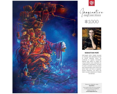Пазл GoodLoot Imagination: Sebastian Mon The burden of experiences 1000 ел. (5908305249344)