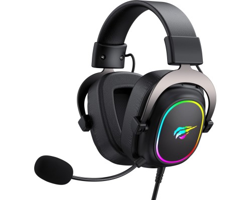 Навушники Havit H2002P Plug USB Black (HV-H2002P-BO)