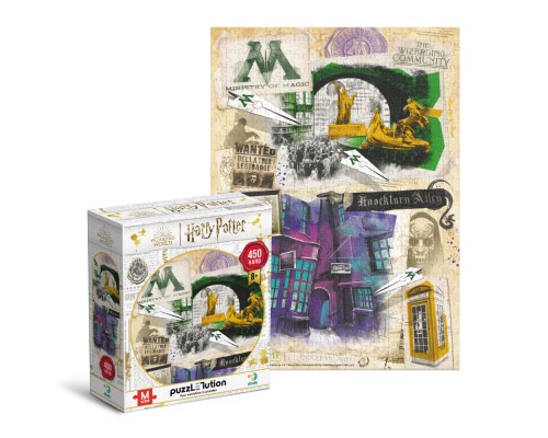 Пазл DoDo Hard-M Harry Potter. Міністерство магії та Алея Ноктерн (200504)