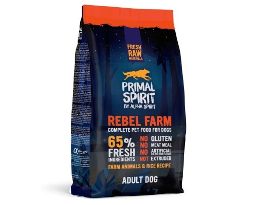 Сухий корм для собак Alpha Spirit Primal Rebel Fram 1 кг (8436586310882)