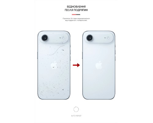 Плівка захисна Armorstandart Back panel Carbone Apple iPhone 17 Air Silver (ARM86204)