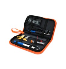 Паяльник електричний JIANG JN-806, 60Вт, 220V, 200-450°C + набір для пайки (JN-806+)