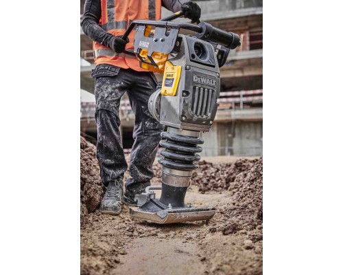 Вібротрамбувалка DeWALT POWERSHIFT Li-Ion 55V, 11.6 кН, 65 кг (без АКБ та ЗП) (DCPS660N)
