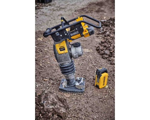 Вібротрамбувалка DeWALT POWERSHIFT Li-Ion 55V, 11.6 кН, 65 кг (без АКБ та ЗП) (DCPS660N)