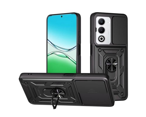 Чохол до мобільного телефона BeCover Military Oppo A5 2025 4G/5G Black (714572)