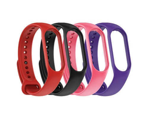 Ремінець до фітнес браслета Armorstandart комплект 4шт Xiaomi Mi Band 7/6/5 Sport (ARM87048)