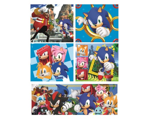 Пазл Clementoni 10 в 1 Sonic (80508)