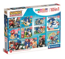 Пазл Clementoni 10 в 1 Sonic (80508)