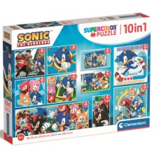 Пазл Clementoni 10 в 1 Sonic (80508)