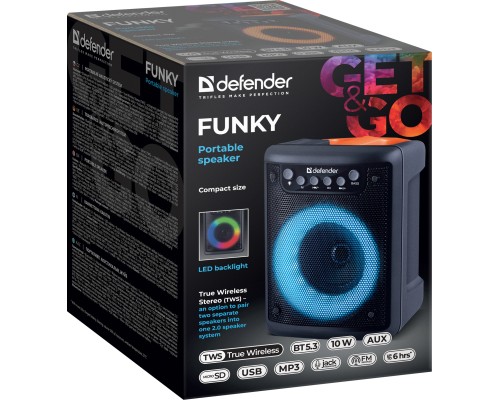 Акустична система Defender Funky Black (65053)