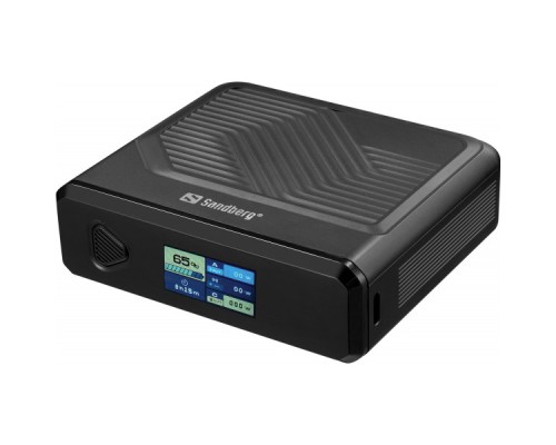 Батарея універсальна Sandberg 20000mAh Travel PD/100W, QC/3.0, QI 15W, Power-Through (421-25)