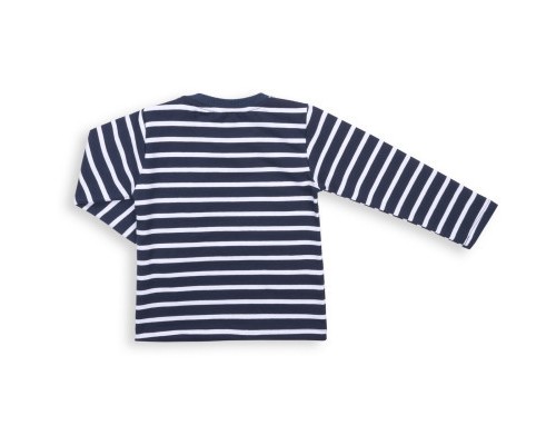 Набір дитячого одягу Breeze в смужку і з кишенькою (8999-74B-darkblue)