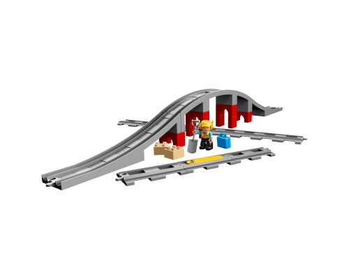 Конструктор LEGO Залізничний міст і рейки (10872)