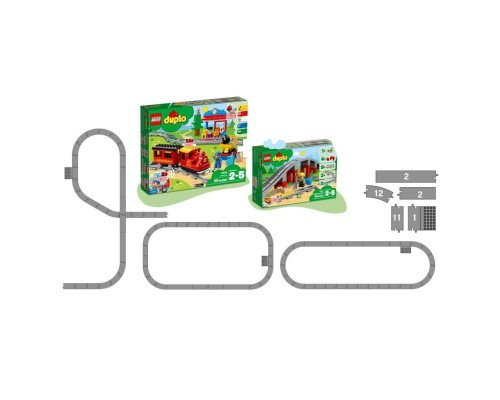 Конструктор LEGO Залізничний міст і рейки (10872)